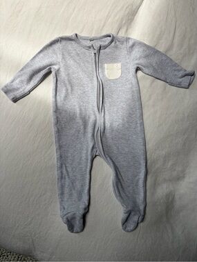Baby Mori Clever Zip Baby Pajamas / Footie / Sleepsuit